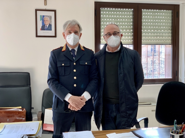 IL CONGEDO DEL COMANDANTE ACQUAVIVA ANTONIO